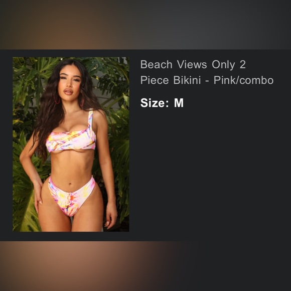 Fashion Nova Swim Fashion Nova Piece Bikini Set Poshmark